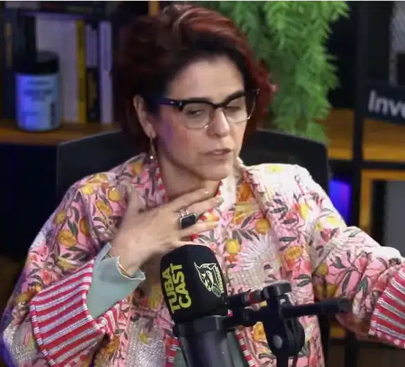 Carla falou em uma gestação de Vitória