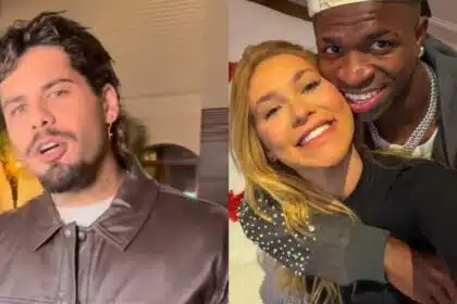 Zé Felipe posou com seus filhos e surpreendeu com uma atitude