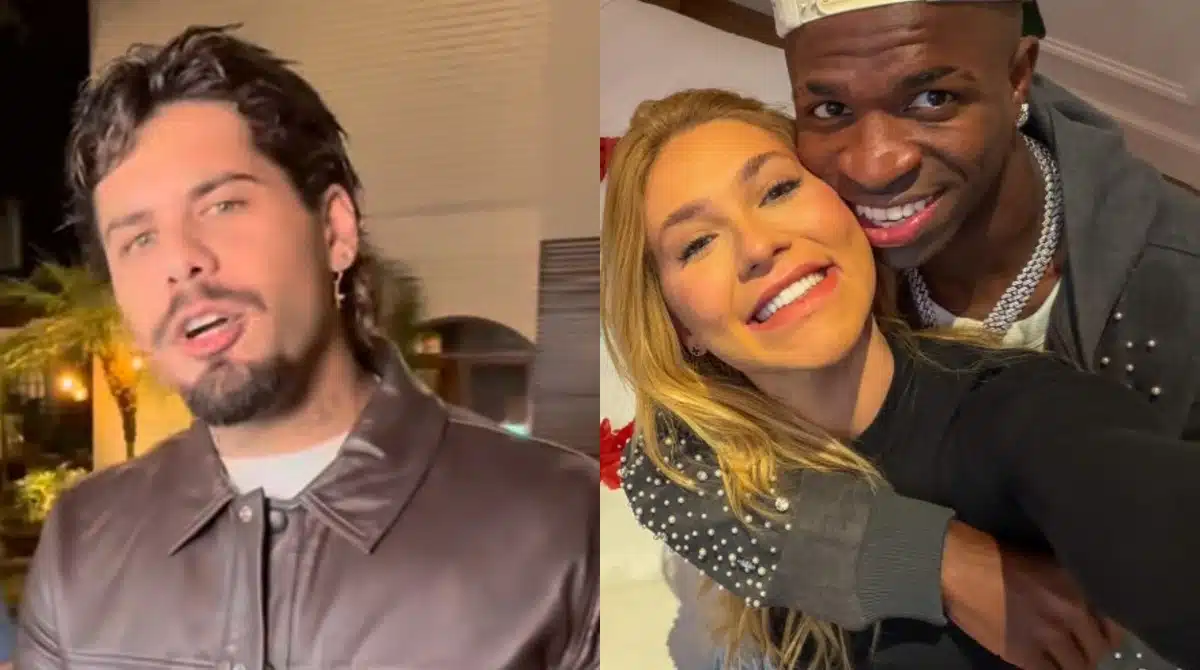 Zé Felipe posou com seus filhos e surpreendeu com uma atitude