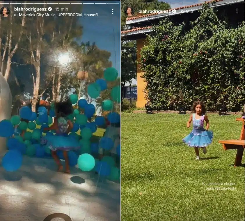 Filha de Sorocaba celebra seu aniversário de 4 anos na fazenda e surpreende