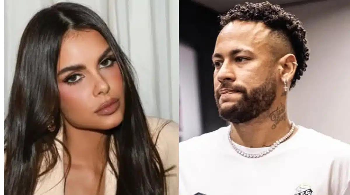 Amanda Kimberlly mostrou sua filha após um susto