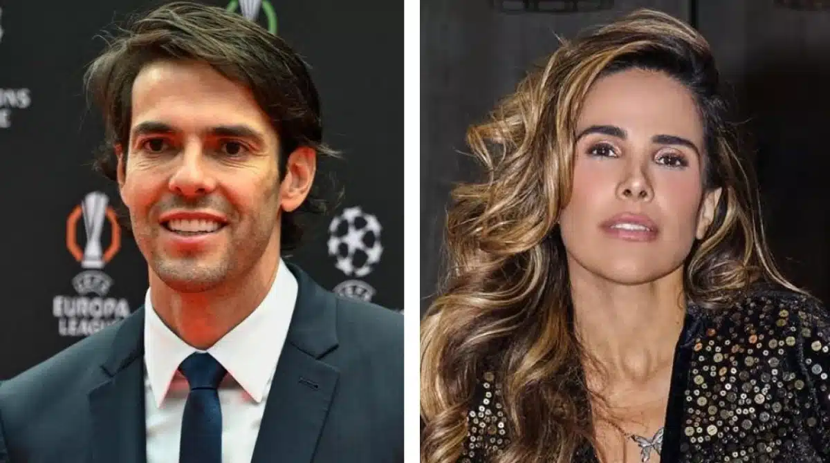 Kaká manda recado pra filho de Wanessa que se lesionou no futebol