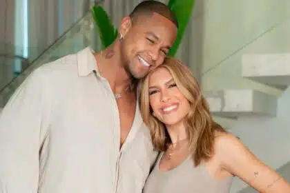 Lorena Improta mostra resultado de Chá Revelação diferente e se diverte