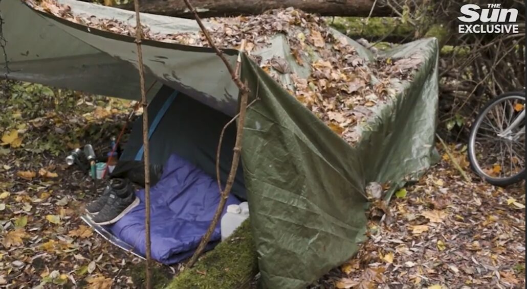 Homem envolvido no caso de Madeleine McCann mora nesta barraca