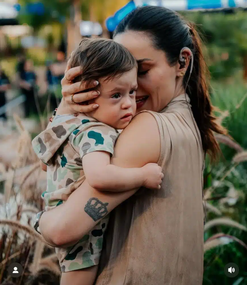 José, filho de Nadja Haddad, completou 1 aninho