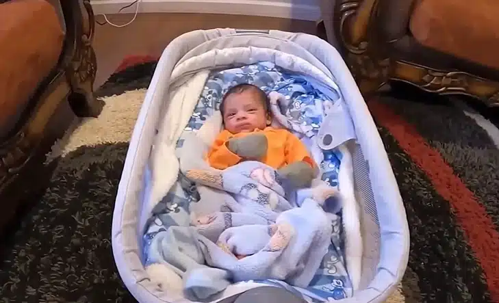 Recém-nascido foi para sua casa e está bem