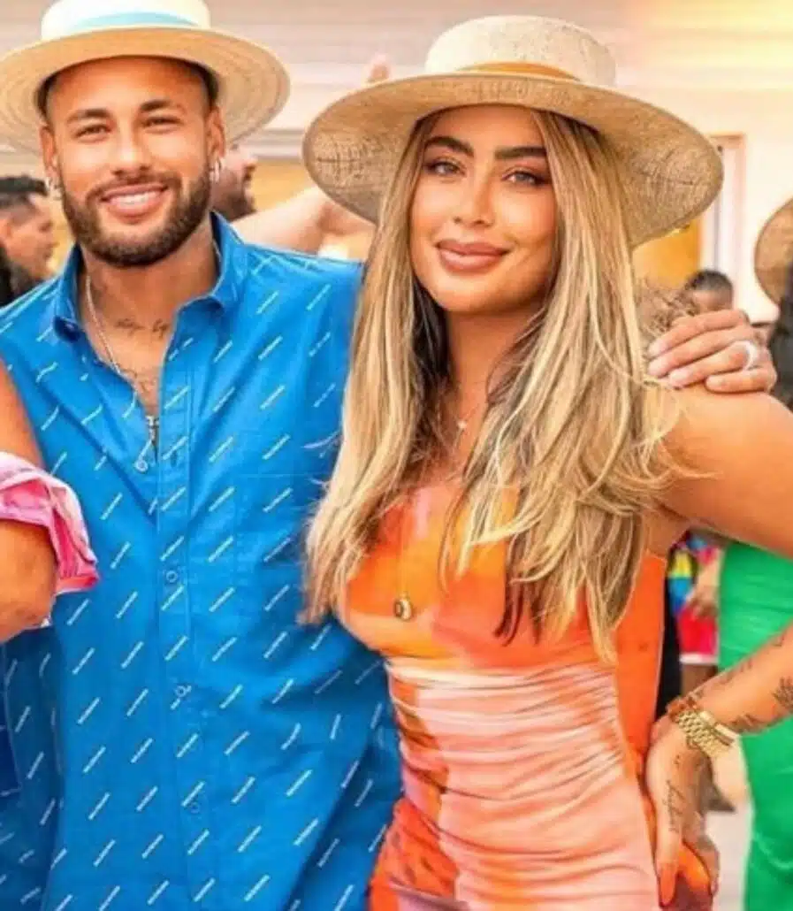 Rafaella Santos com o irmão Neymar Jr