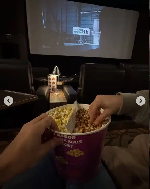 Lucas Lima junto com o filho com Sandy