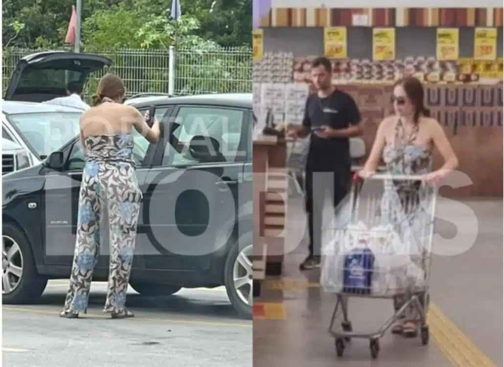 Suzane Von Richthofen quando ainda estava esperando o seu bebê