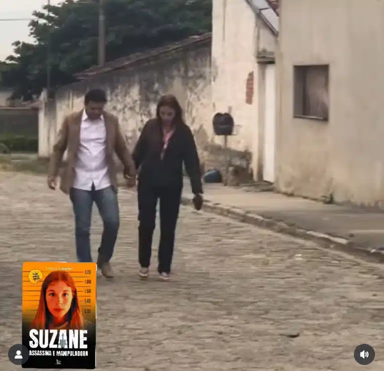 Suzane Von Richthofen com o namorado de anos atrás