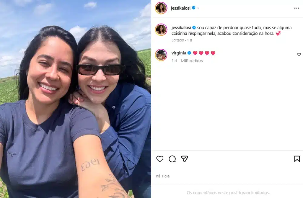 Virgínia Fonseca fez um comentário que pareceu uma indireta para a ex-sogra