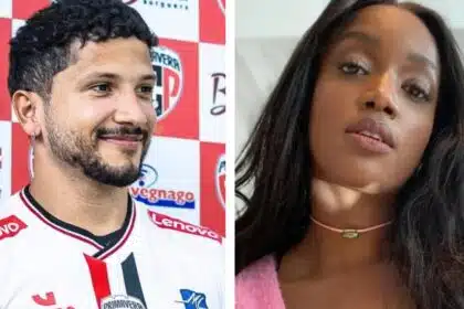 Yuri Lima mostrou sua bebê com Iza brincando na praia