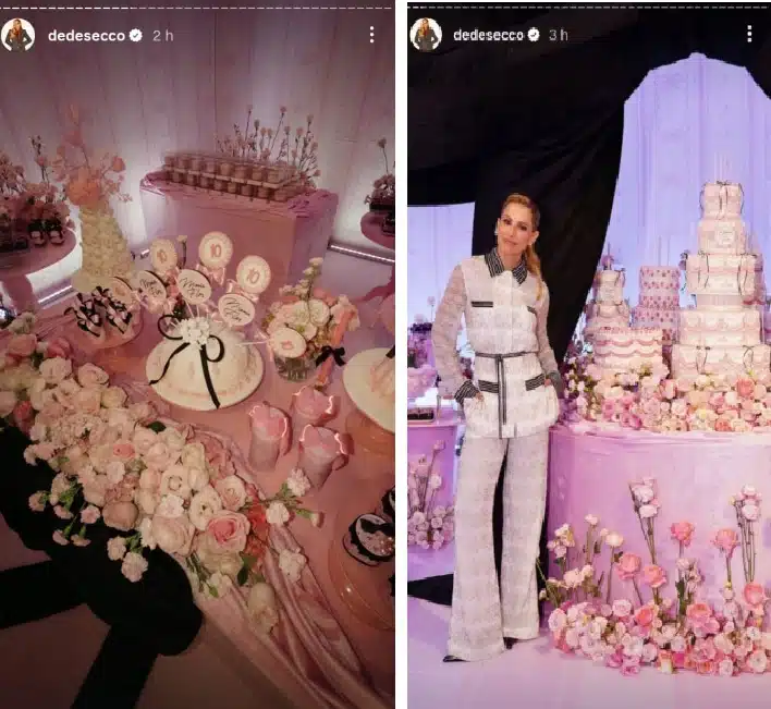 Deborah Secco mostra decoração da festa da filha e encanta