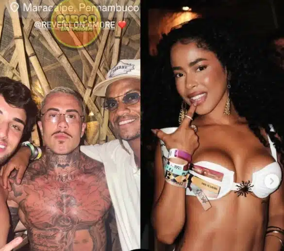 MC Daniel curte festa de fim de ano na mesma cidade que a ex,Lorena Maria