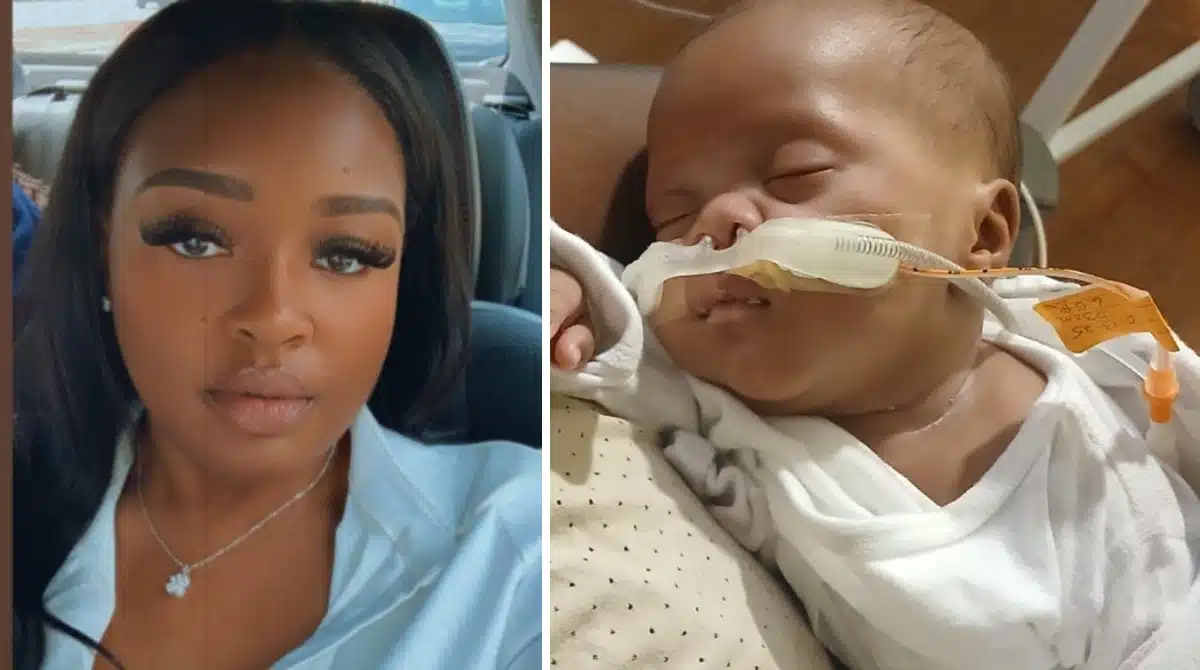 O bebê que nasceu depois de sua mãe ter partido