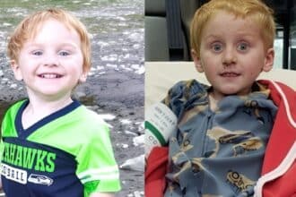 Criança foi encontrada após passar dois dias na floresta