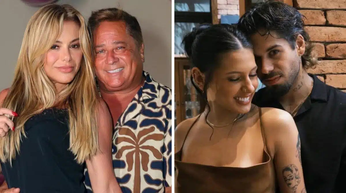 Esposa de Leonardo, Poliana Rocha, mostra netos com a mãe de Ana Castela