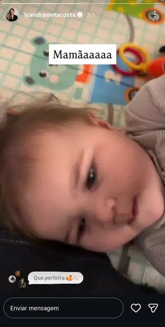 Filha de Leandro mostra linda foto de sua bebê e encanta