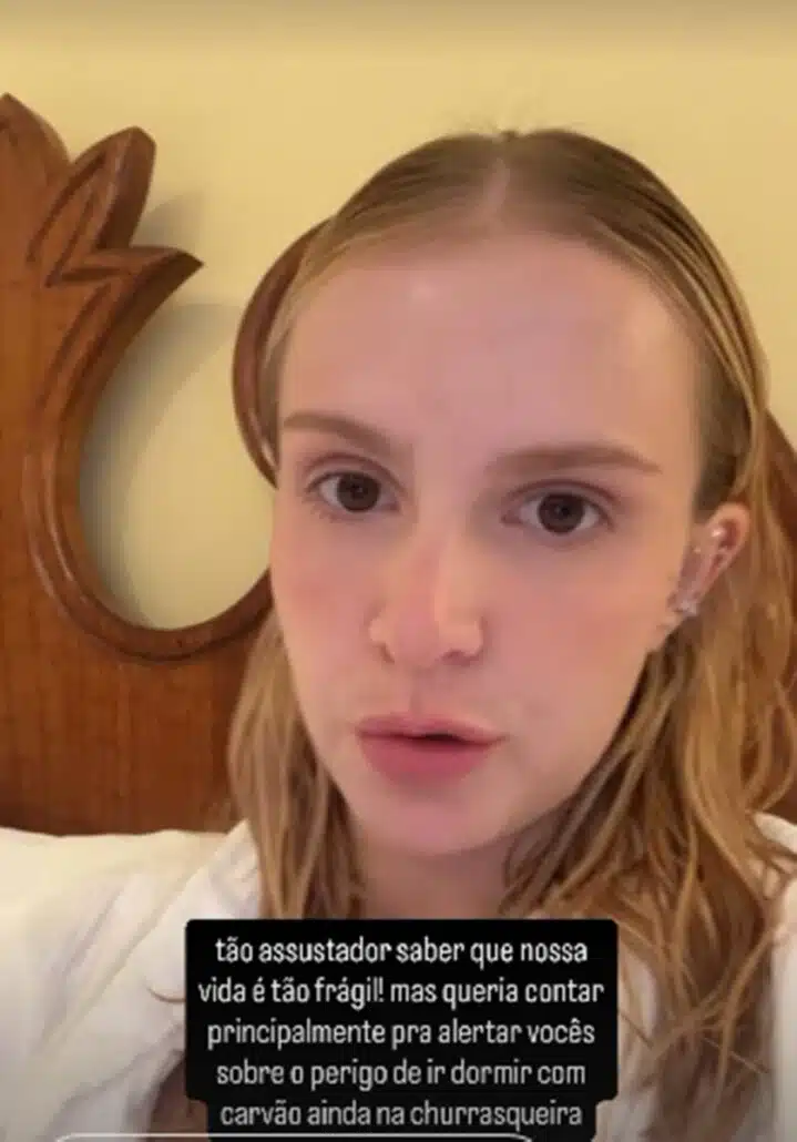 Isa Scherer desabafou sobre o susto na viagem