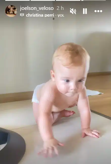 Pai de Isabel Veloso exibiu o filho dele