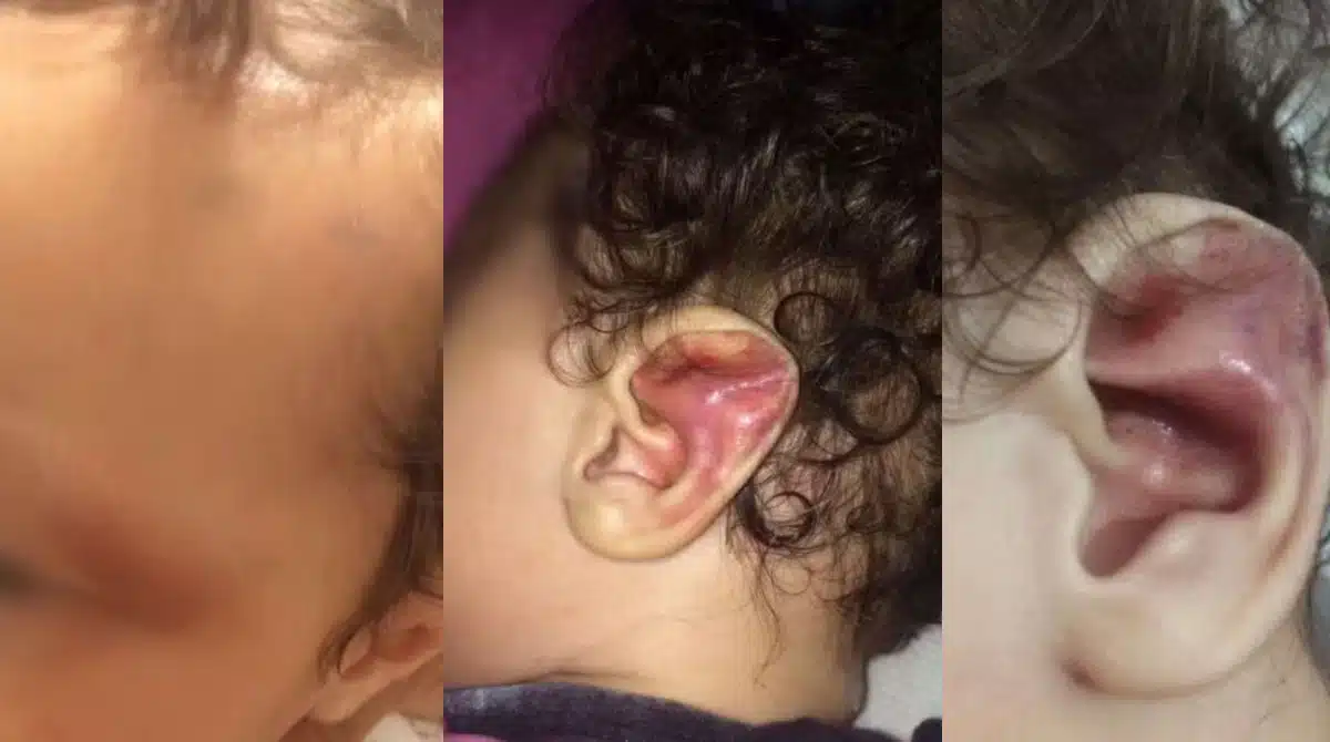 Mãe fez isso com sua filha de seis meses