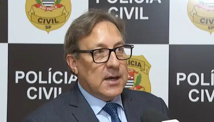 Delegado falando sobre o caso da menina Ana Alice