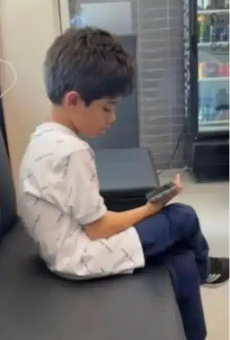 A última foto do menino Benício Xavier Freitas antes de tudo