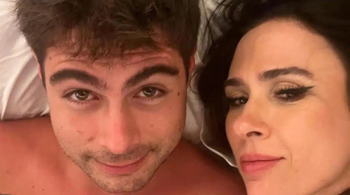 Rafael Vitti surge com sua filha com Tatá no Maracanã, antes de jogo