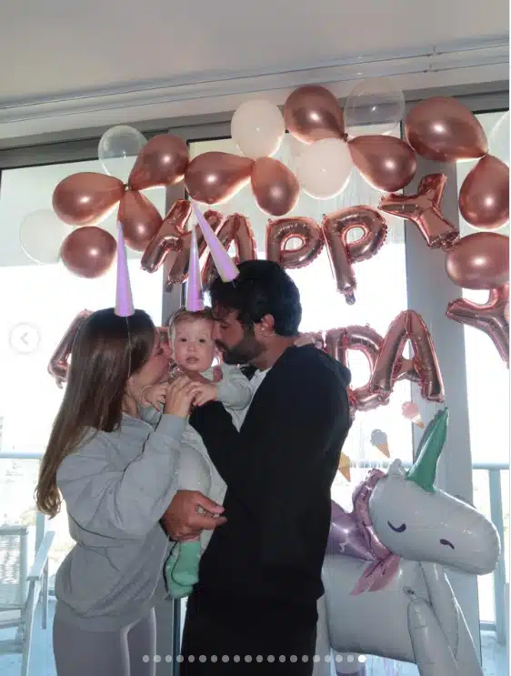 Duda Reis faz festa simples de um ano da filha fofura chama atenção