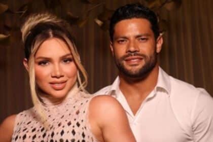 Hulk Paraíba surge com a esposa e os cinco na festa de Ano Novo e impressiona