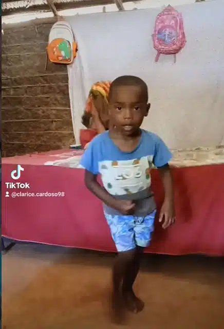 Uma das crianças que desapareceu