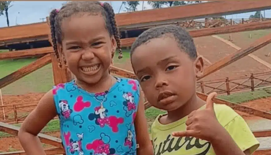 As crianças Allan Michael e Ágatha Isabelly segue desaparecidas