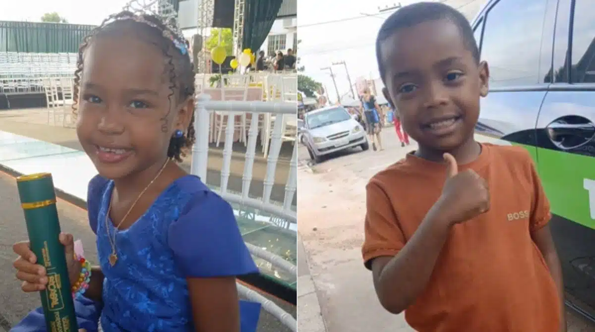 Casa na qual crianças ficaram uma noite foi achada