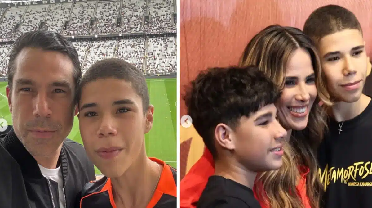 Ex de Wanessa Camargo comemora o aniversário de 14 anos do filho e se declara e encanta