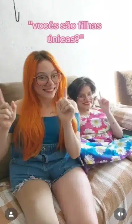 As gêmeas falam sobre como é sua vida atualmente