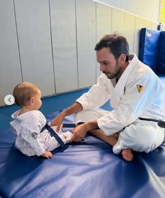 Marido de Gisele Bündchen e o filho deles