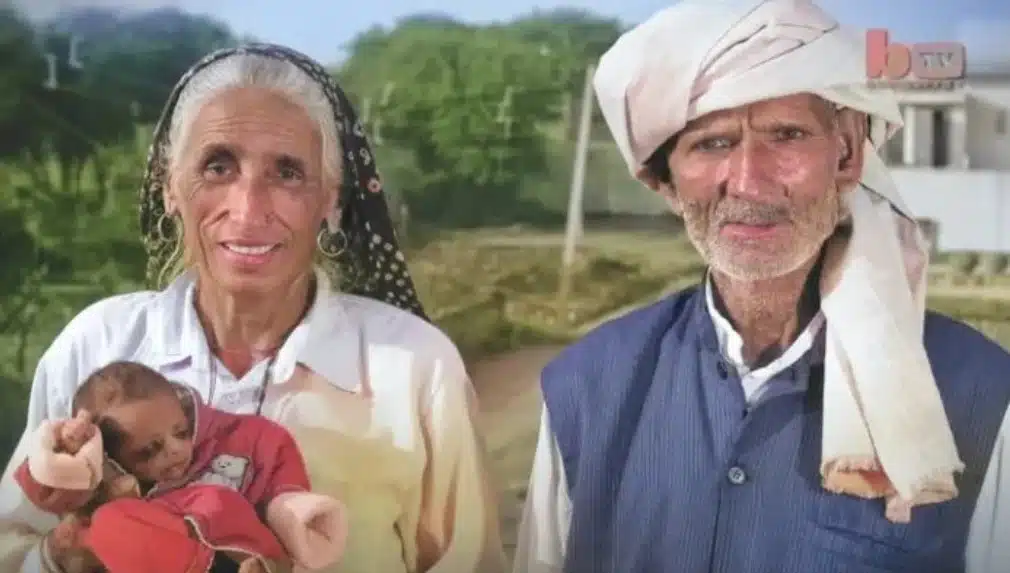 Esta mulher ficou grávida com 70 anos e o marido tem 75 anos