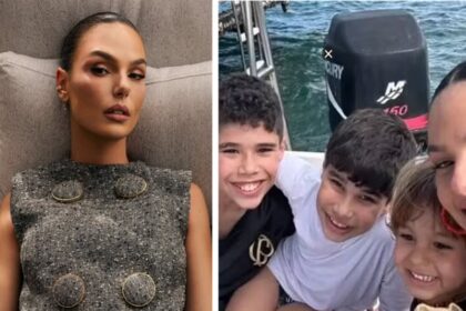 Isis Valverde celebra os 14 anos do enteado e faz linda homenagem pra ele.