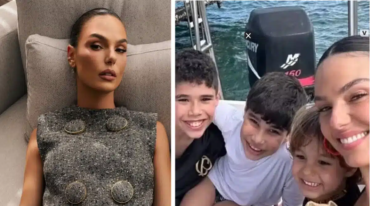 Isis Valverde celebra os 14 anos do enteado e faz linda homenagem pra ele.