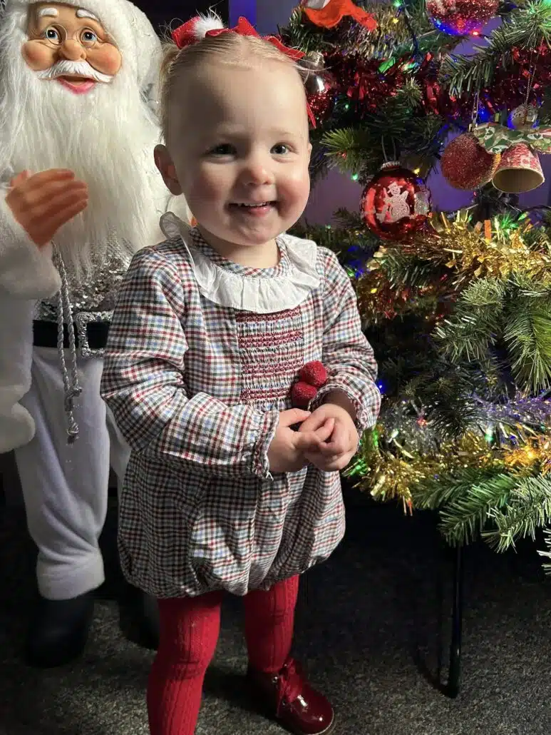 A menina Isobel tinha dois anos quando partiu