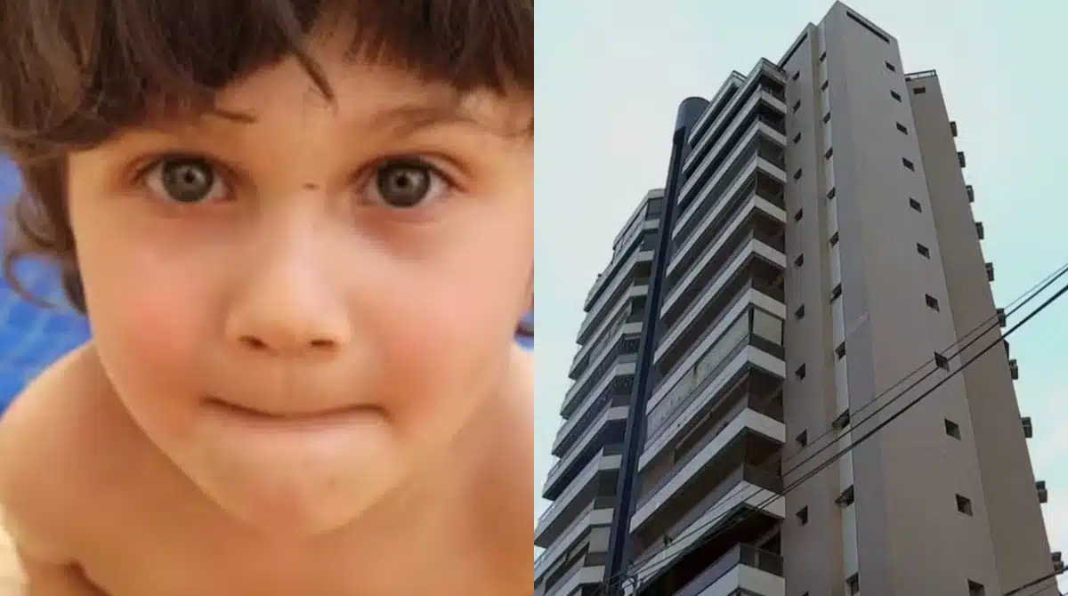 Família revelou o menino após ele ter caído de um prédio