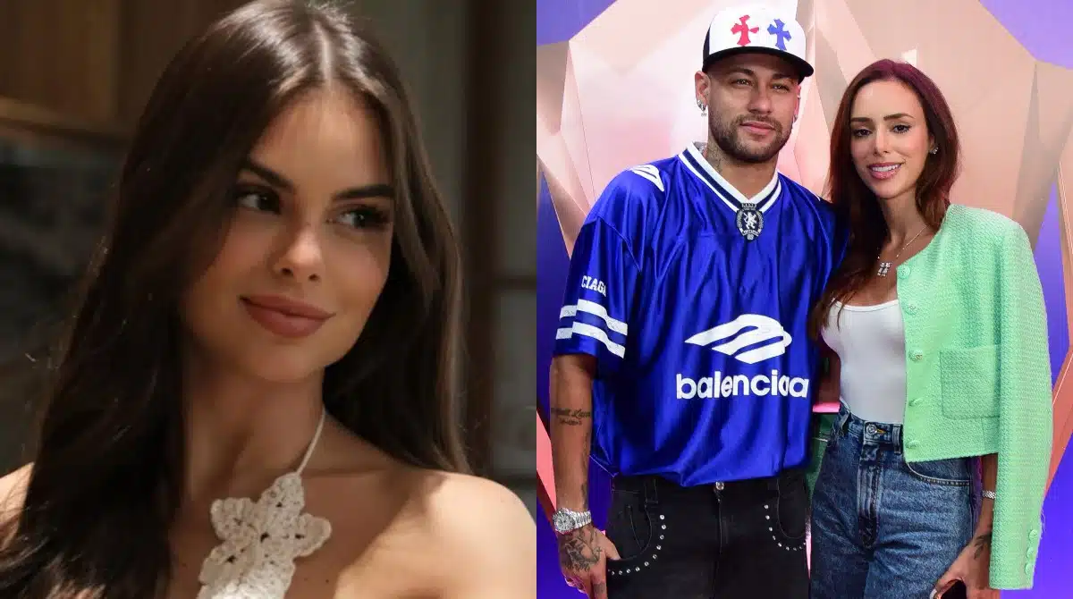 Amanda Kimberlly revelou filha na mansão de Neymar Jr