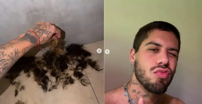 Zé Felipe muda visual após término de namoro com Ana Castela e impressiona