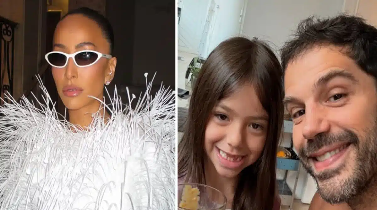 Sabrina Sato mostra estreia de sua filha com Duda Nagle na Sapucaí e encanta