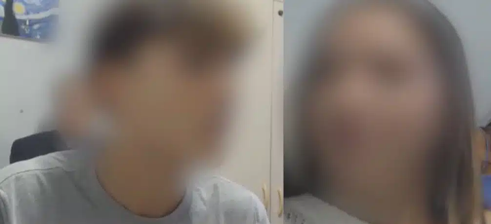 Adolescente e garota falando. / P0lícia Civil