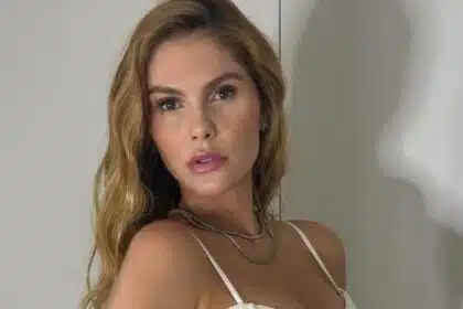 A modelo Bárbara Evans revela susto com filho em férias com a família