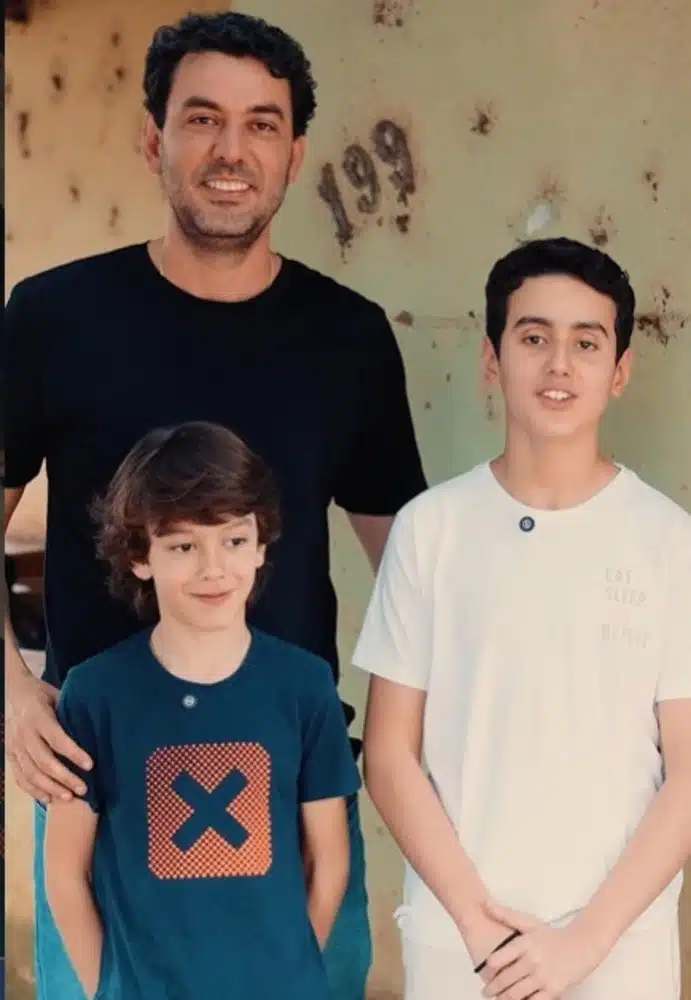Filho caçula do secretário não resistiu. / Reprodução Arquivo Pessoal
