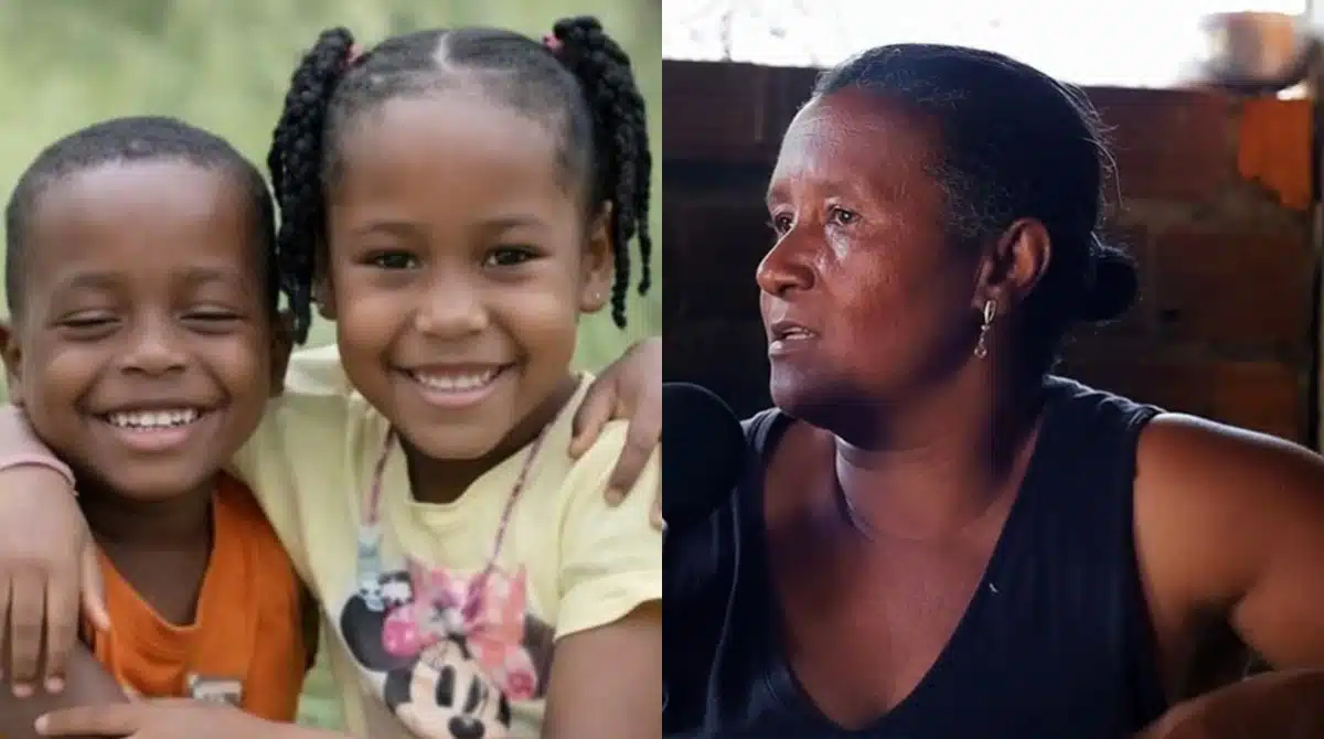 Sogra da mãe das crianças desaparecidas falou