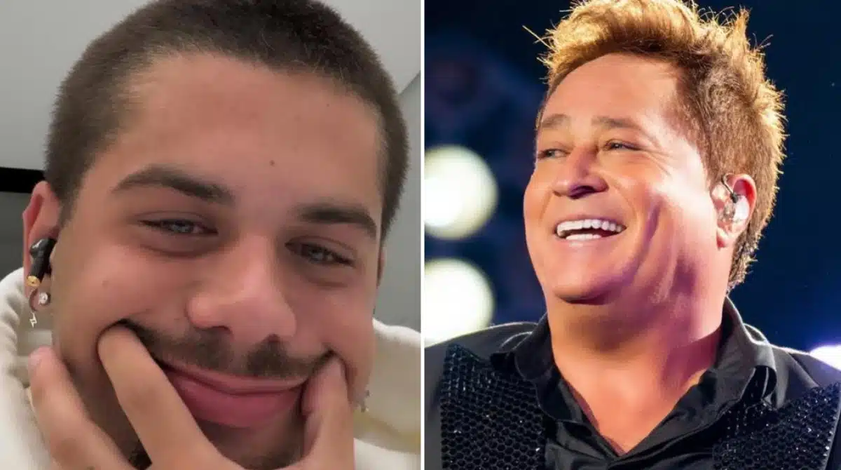 Leonardo surge com netinho e Zé fala sobre estar solteiro