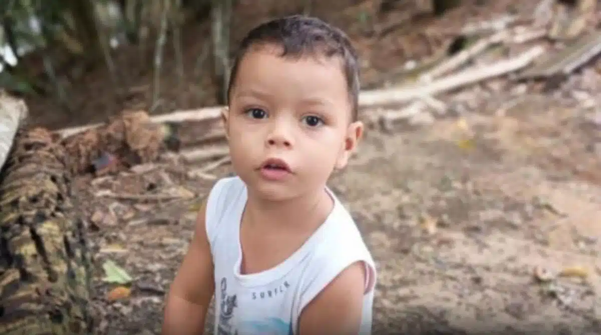 Menino Davi Gabriel foi encontrado sem vida